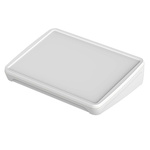 Bopla BoPad Series White ABS Desktop Enclosure, Sloped Front, 285 x 198 x 61.2mm