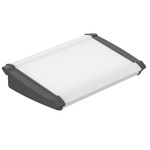 Bopla Alu-Topline Series Black Aluminium Desktop Enclosure, Sloped Front, 150 x 181.2 x 53.2mm