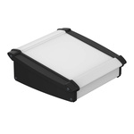 Bopla Alu-Topline Series Black Aluminium Desktop Enclosure, Sloped Front, 150 x 181.2 x 68.2mm
