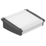 Bopla Alu-Topline Series Black Aluminium Desktop Enclosure, Sloped Front, 200 x 181.2 x 68.2mm