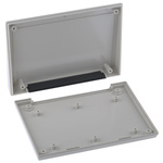 Pactec KEU Series White ABS Desktop Enclosure, Sloped Front, 127 x 177.8 x 33.15mm