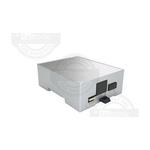 Italtronic Solid Top Enclosure Type, ABS, Polycarbonate DIN Rail Enclosure Kit
