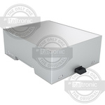 Italtronic Solid Top Enclosure Type, ABS, Polycarbonate DIN Rail Enclosure Kit