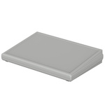 Bopla Futura Series Light Grey ABS Desktop Enclosure, Sloped Front, 195 x 275 x 48mm