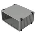 Rose Wavetronic Series Silver Aluminium Desktop Enclosure, 268 x 324 x 147mm