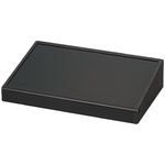 Takachi Electric Industrial CF Series Black Aluminium Desktop Enclosure, Sloped Front, 111 x 160 x 48.3mm