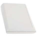 OKW Comtec Series White ABS Desktop Enclosure, Sloped Front, 200 x 150 x 71.5mm