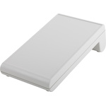 Bopla Bopult Series Light Grey ABS Desktop Enclosure, Sloped Front, 176 x 106 x 54mm