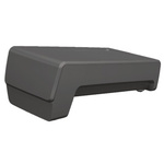 Bopla Circum Series Graphite Grey ABS Desktop Enclosure, 74.7 x 145.3 x 34mm