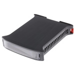 Italtronic Railbox Enclosure Type Railbox Series , 101 x 22.5 x 120mm, ABS, Polycarbonate DIN Rail Enclosure