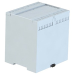 CAMDENBOSS Solid Top Enclosure Type CDIB Series , 114 x 106.2 x 90mm, Polycarbonate DIN Rail Enclosure Kit