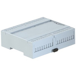 CAMDENBOSS Solid Top Enclosure Type CDIB Series , 106.2 x 90 x 31.9mm, Polycarbonate DIN Rail Enclosure Kit
