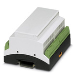Phoenix Contact Vented Enclosure Type BC Series , 89.7 x 107.6 x 62.2mm, Polycarbonate DIN Rail Enclosure Kit