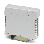 Phoenix Contact Vented Enclosure Type ME-PLC 40 DEV-KIT KMGY Series , 180 x 40 x 145mm, Polycarbonate DIN Rail