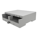 Italtronic DIN Rail Enclosure Enclosure Type 6M XTS Compact Series , 90 x 32.2mm, ABS DIN Rail Enclosure