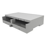 Italtronic DIN Rail Enclosure Enclosure Type 8M XTS Compact Series , 90 x 32.2mm, ABS DIN Rail Enclosure