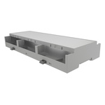 Italtronic DIN Rail Enclosure Enclosure Type 12M XTS Compact Series , 90 x 32.2mm, ABS DIN Rail Enclosure