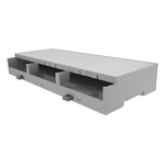 Italtronic DIN Rail Enclosure Enclosure Type 12M XTS Compact Series , 90 x 32.2mm, ABS DIN Rail Enclosure