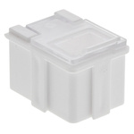 Licefa White ABS Compartment Box, 21mm x 29mm x 22mm