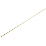 Brass Rod, 609.6mm x 6.35mm Diameter