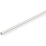 RS PRO Clear Rod, 1m x 25mm Diameter Cast Acrylic