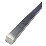 6082-T6 Aluminum Square Bar, 30mm x 30mm x 1m