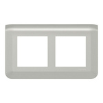 Legrand 2 Gang Faceplate & Mounting Plate