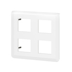 Legrand White 2 Gang Faceplate & Mounting Plate