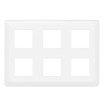 Legrand White 2 Gang Faceplate & Mounting Plate