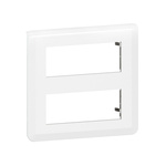 Legrand White 2 Gang Faceplate & Mounting Plate