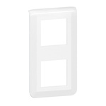 Legrand White 2 Gang Faceplate & Mounting Plate