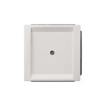 White 1 Gang Blanking Plate, Plastic Delta