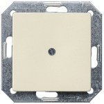 White 1 Gang Blanking Plate, Thermoplastic Screw Mount 5TG