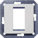 Siemens 1 Gang Faceplate & Mounting Plate