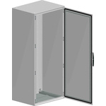 Schneider Electric Spacial SM Series Sheet Steel Single-Door-Door Floor Standing Enclosure, Opaque Door, IP55, 1800 x