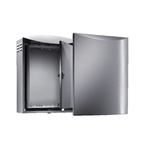 Rittal CS Series Aluminium Single-Door-Door Floor Standing Enclosure, Opaque Door, IP55, 560 x 420 x 210mm