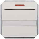 Siemens White Thermoplastic Faceplate & Mounting Plate