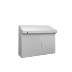 Rittal TP Series Sheet Steel Double-Door-Door Floor Standing Enclosure, Opaque Door, IP55, 960 x 1200 x 600mm