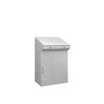 Rittal TP Series Sheet Steel Single-Door-Door Floor Standing Enclosure, Opaque Door, IP55, 960 x 600 x 400mm