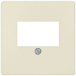 Siemens White 1 Gang Thermoplastic Buchse Cover Plate