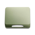 ABB Grey 1 Gang Plastic Kabel Cover Plate