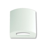 ABB White 1 Gang Plastic Kabel Cover Plate