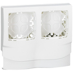 Legrand White 2 Gang Plastic Mounting Frame