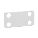 Legrand White Plastic Faceplate