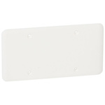 Legrand White 2 Gang Plastic Cover Plate