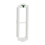 Schneider Electric White Cover Plate Plastic Mounting Frame
