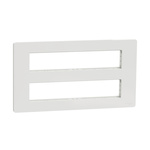 Schneider Electric White Cover Plate Thermoplastic Mounting Frame