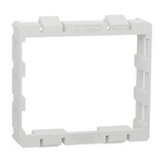 Schneider Electric White Cover Plate Mounting Frame
