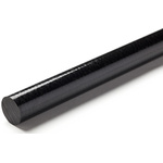 RS PRO Black Polyphenylene Sulphide (PPS) Rod, 500mm x 40mm Diameter