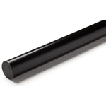 RS PRO Black Polyethylene PE Rod, 1m x 50mm Diameter